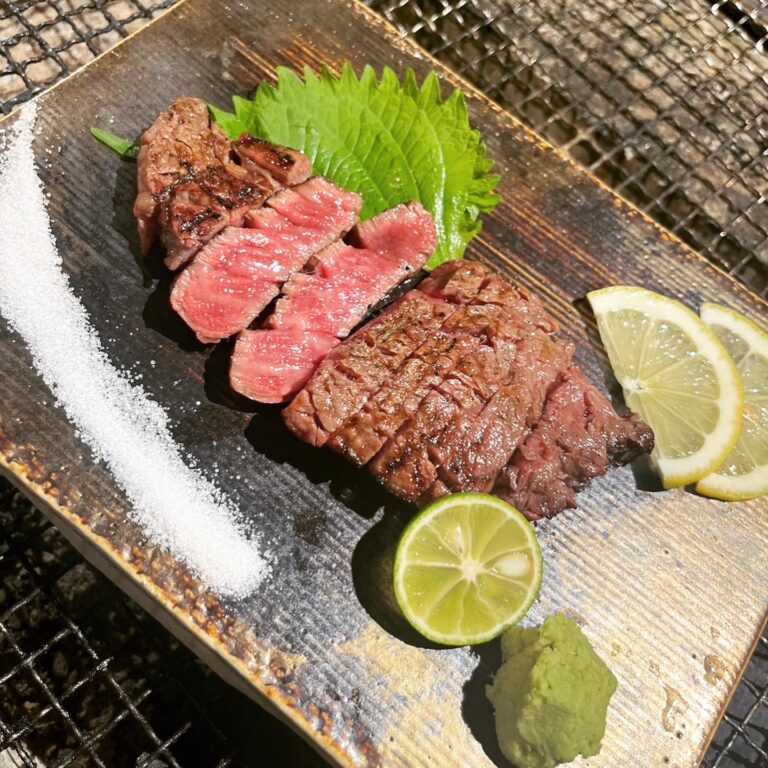 Charcoal-grilled Premium Japanese Wagyu Beef Chateaubriand
