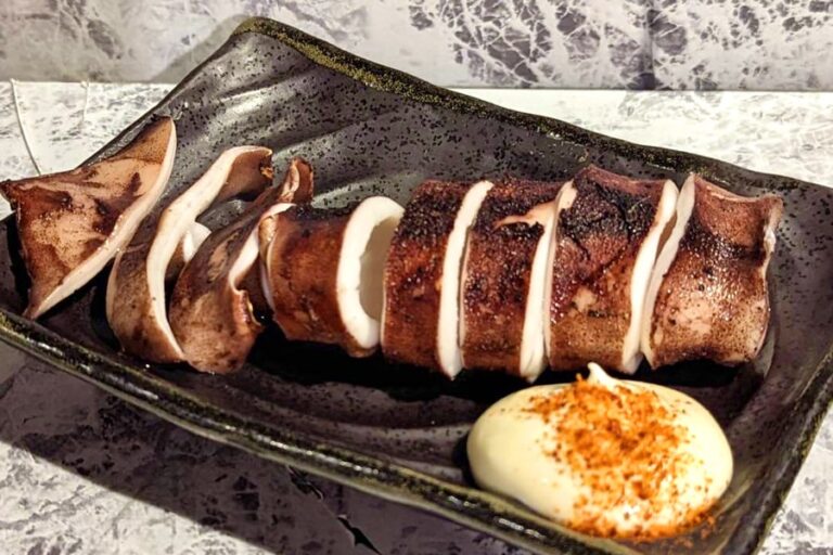 Charcoal-grilled Japanese Flying Squid