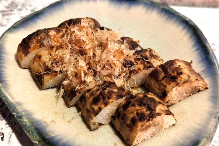 Charcoal-grilled Japanese Yam