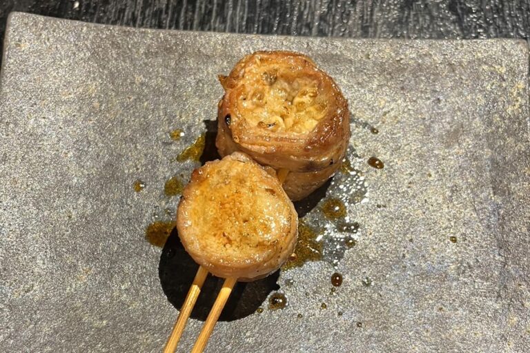 Enoki Mushrooms Pork Roll