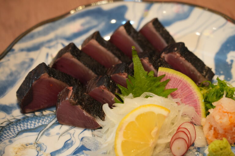Kuro-aburi of Fresh Fish