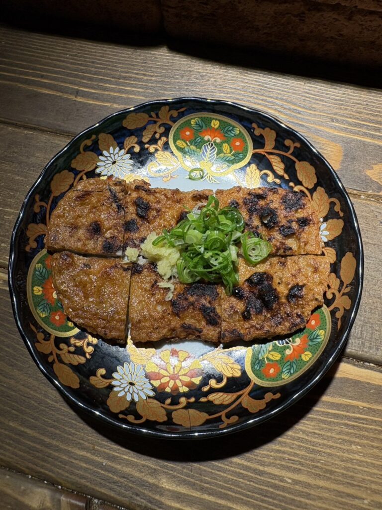 Grilled small sardine tempura