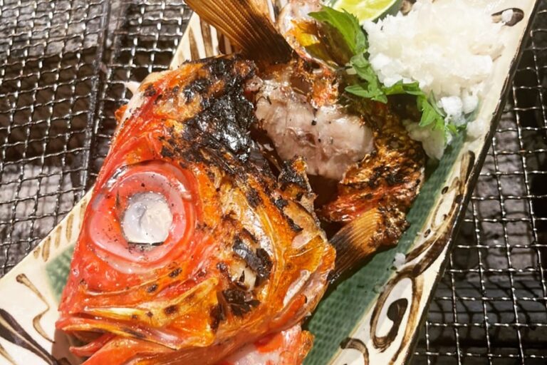 Charcoal-grilled Fish Collar of Today