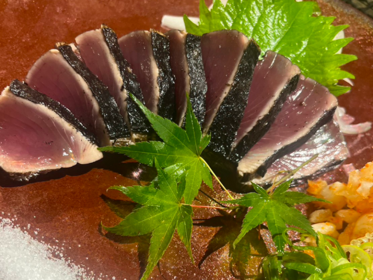 Kuro-aburi of Fresh Fish